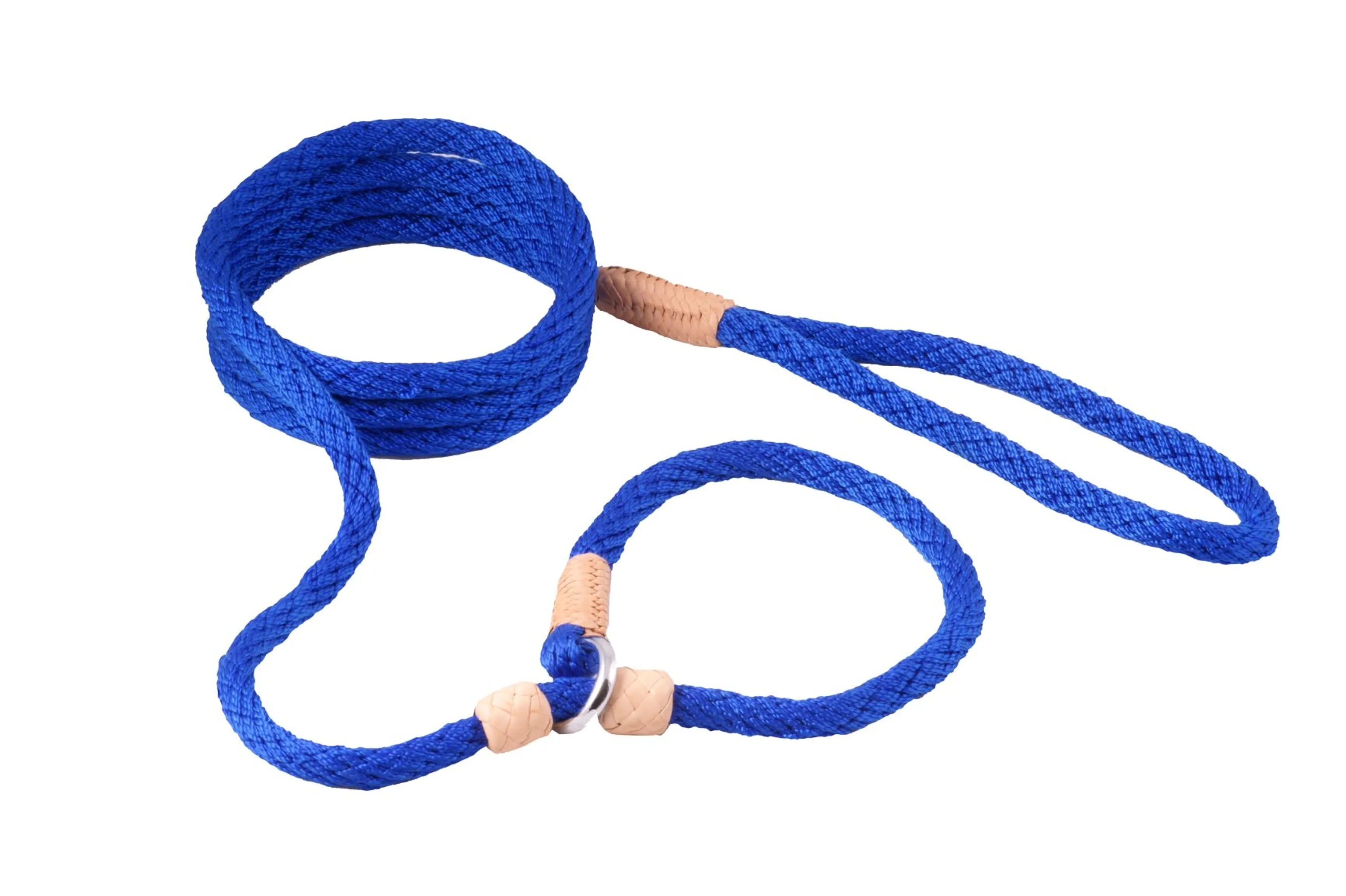 Nylon Slip Leash With 2 Stoppers (6ft x 5/16in or 8mm)