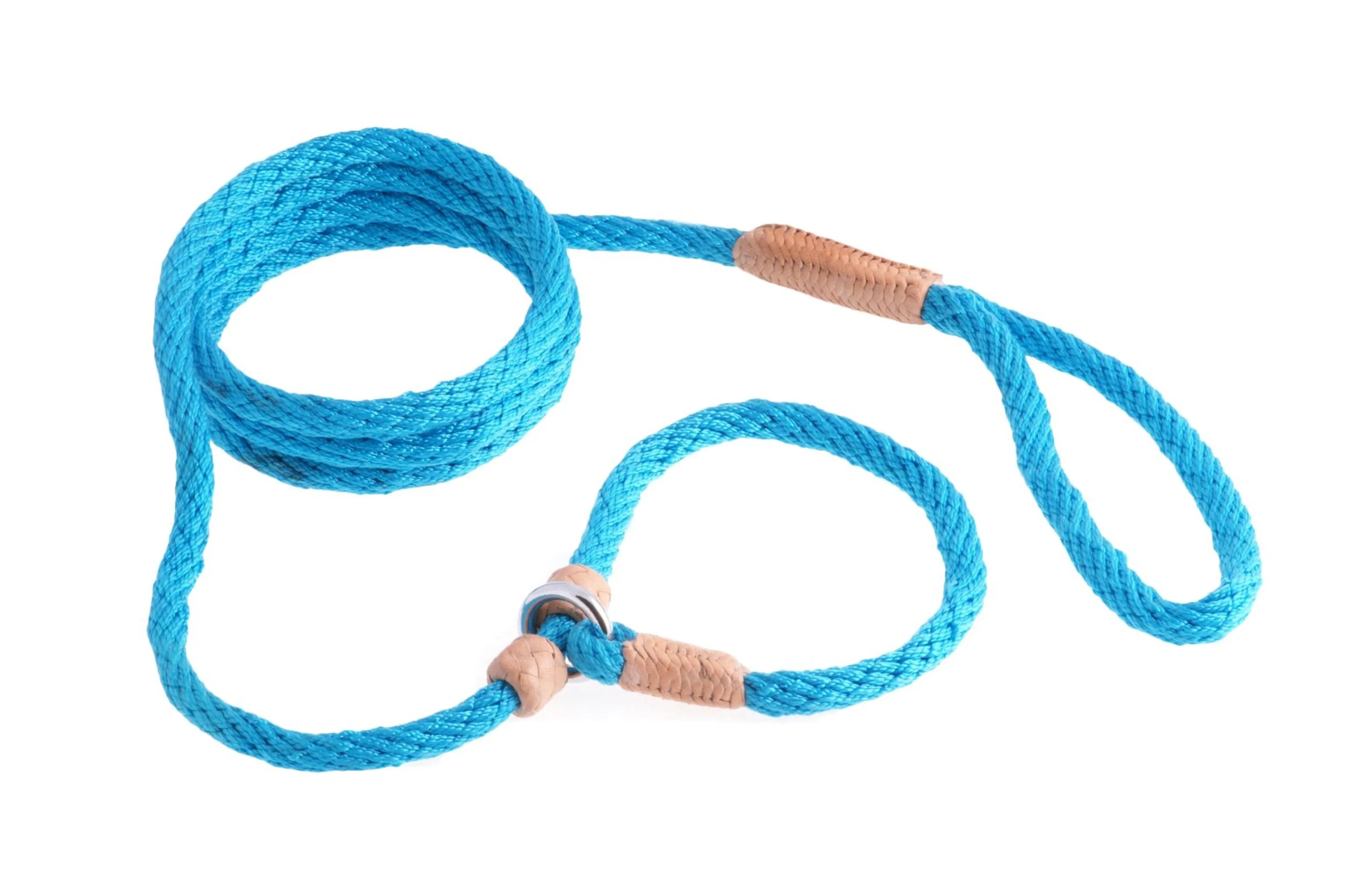 Nylon Slip Leash With 2 Stoppers (6ft x 5/16in or 8mm)
