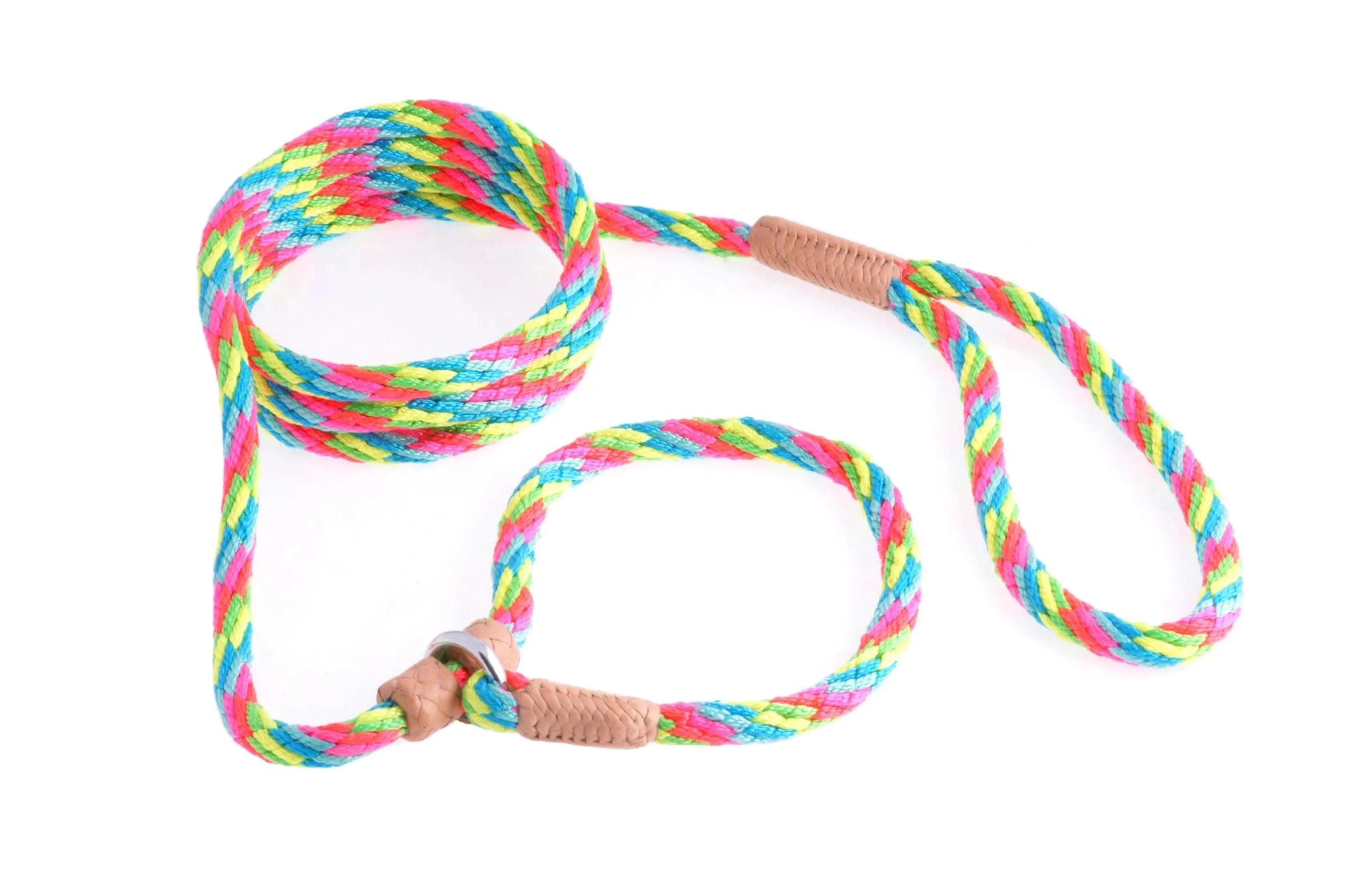 Nylon Slip Leash With 2 Stoppers (6ft x 5/16in or 8mm) by Pet Care