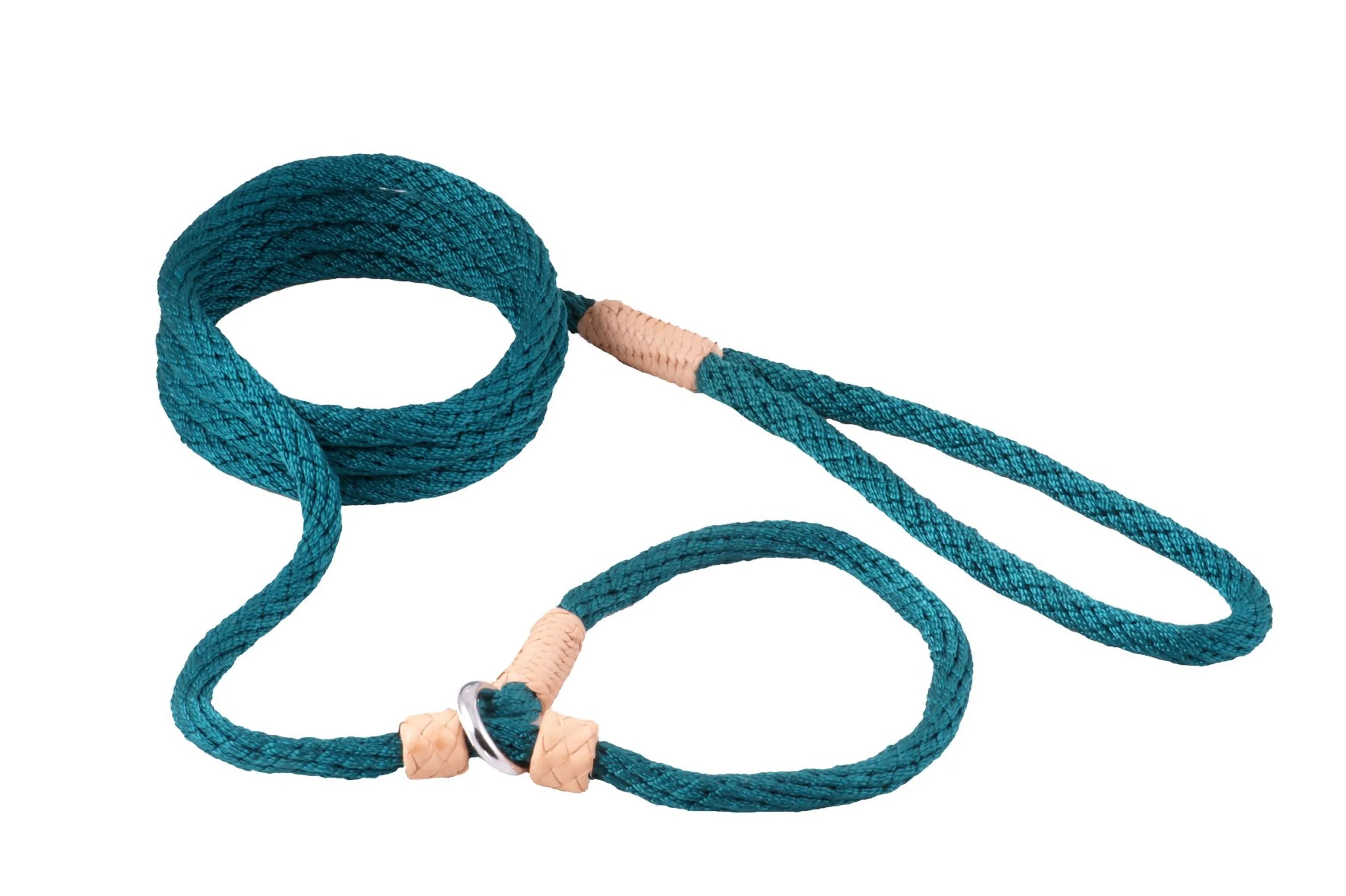 Nylon Slip Leash With 2 Stoppers (6ft x 5/16in or 8mm)