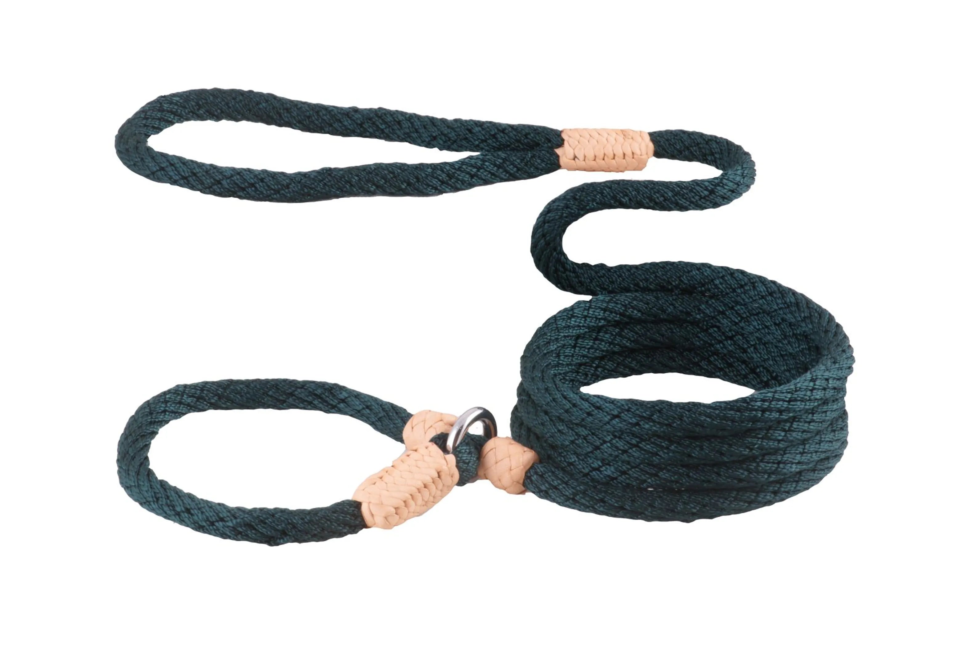 Nylon Slip Leash With 2 Stoppers (6ft x 5/16in or 8mm)