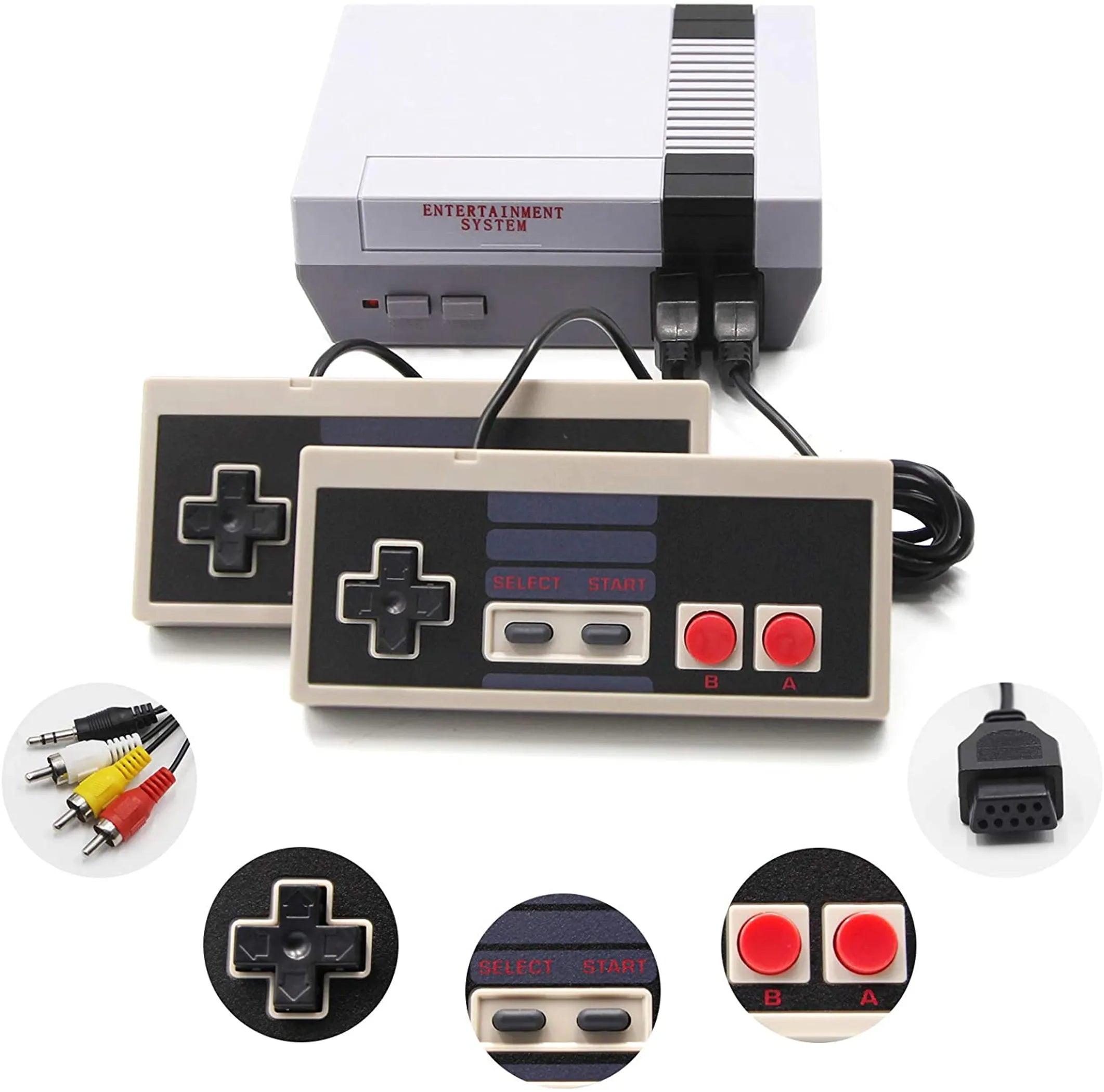 Retro Inspired Game Console 620 Games Loaded by Games, Novelties, & Party Supplies