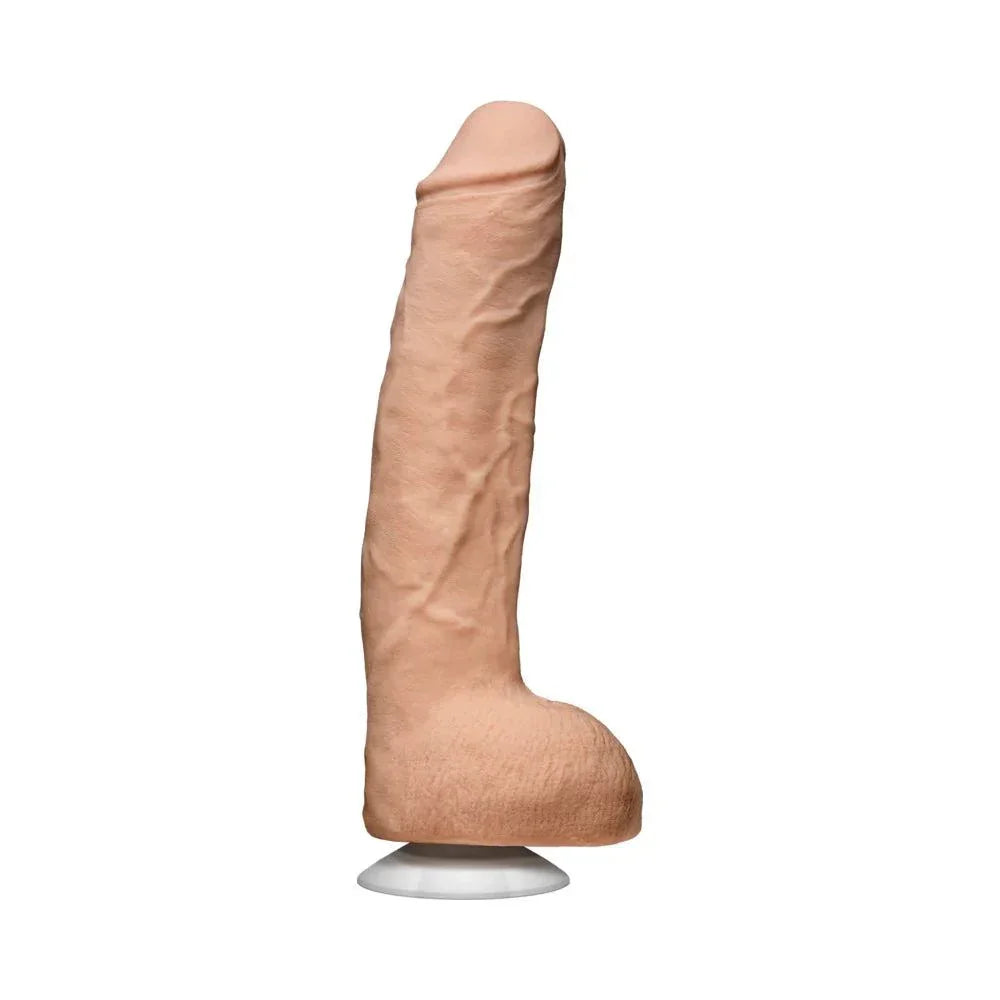 Realistic John Holmes UR3 Cock dildo with lifelike veins and curves in advanced UR3.0 material by Doc Johnson.