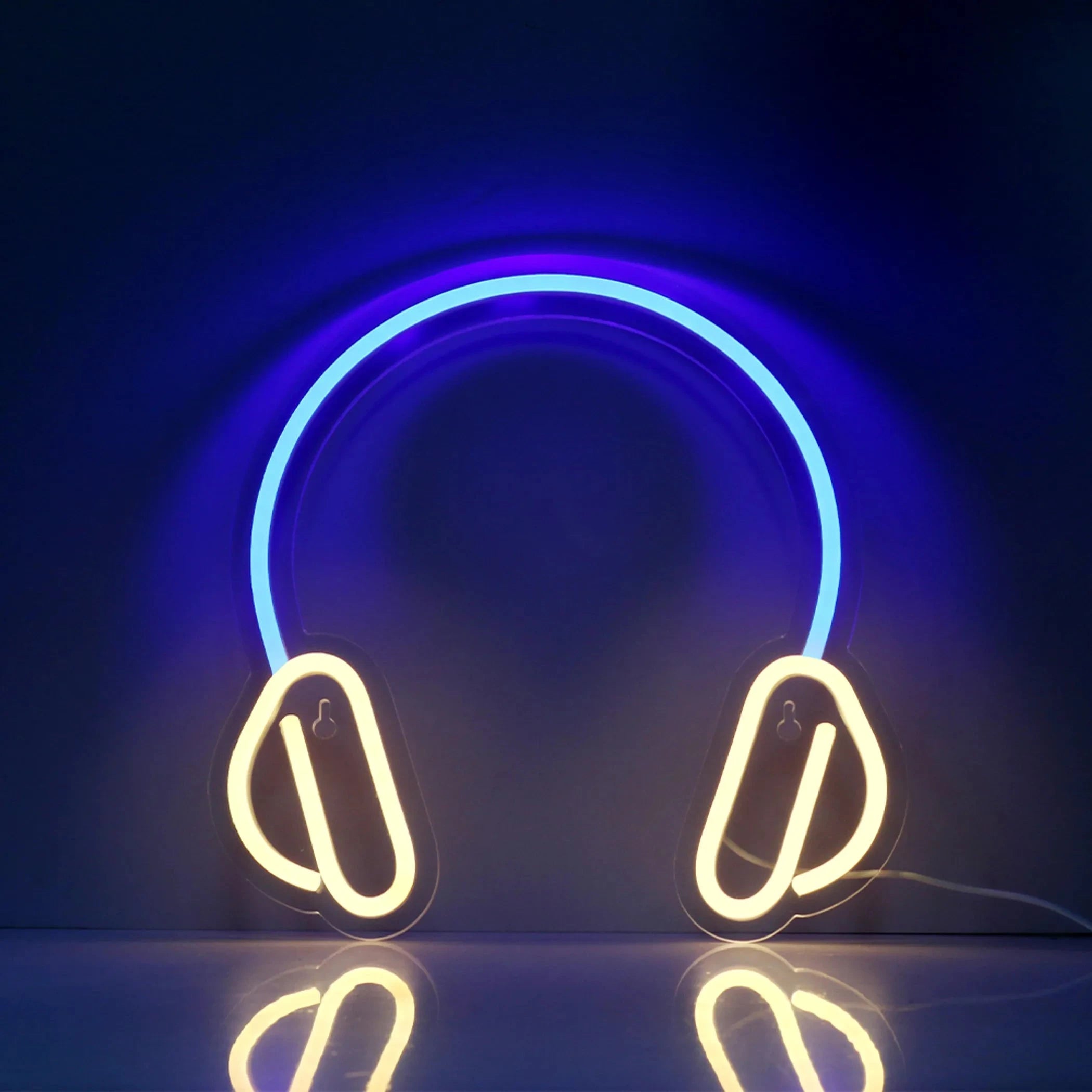 Headphones LED Neon Sign by Accessories