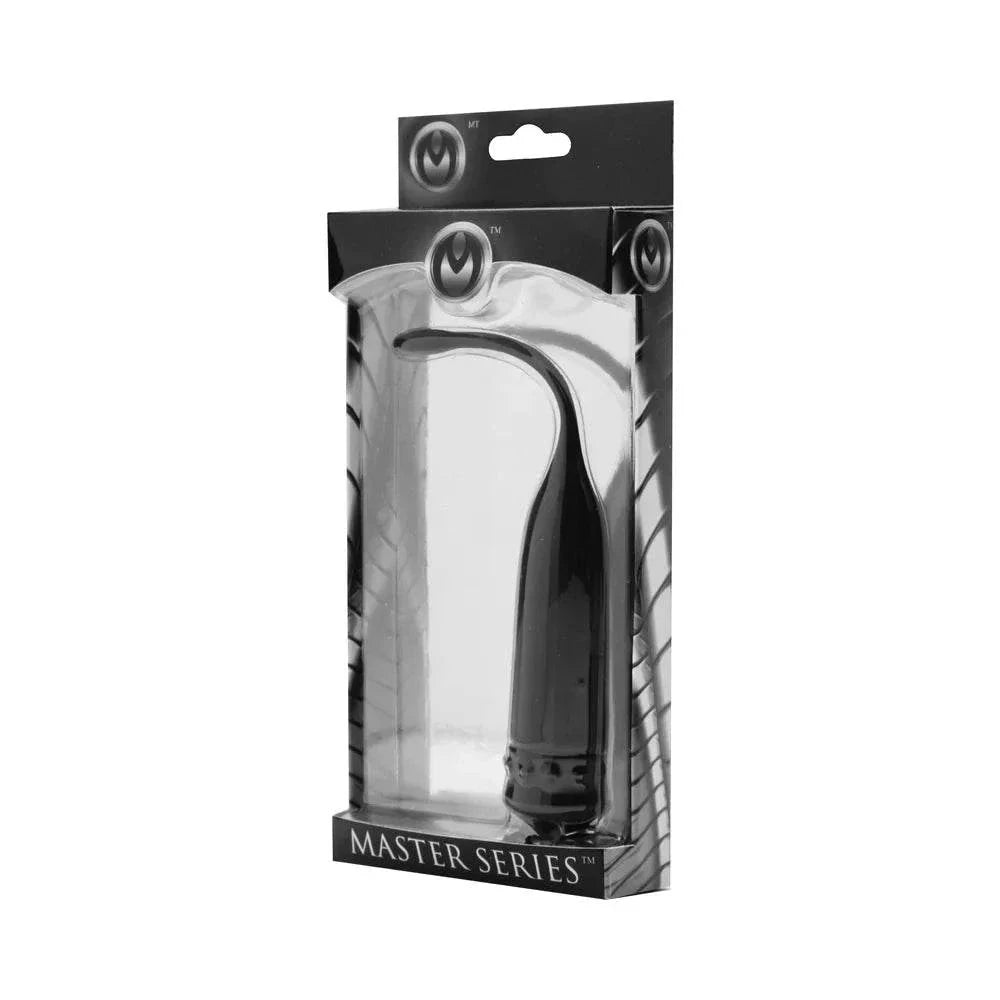 Master Series Cadence Vibrating Silicone Sound Black by Bondage & Fetish Toys