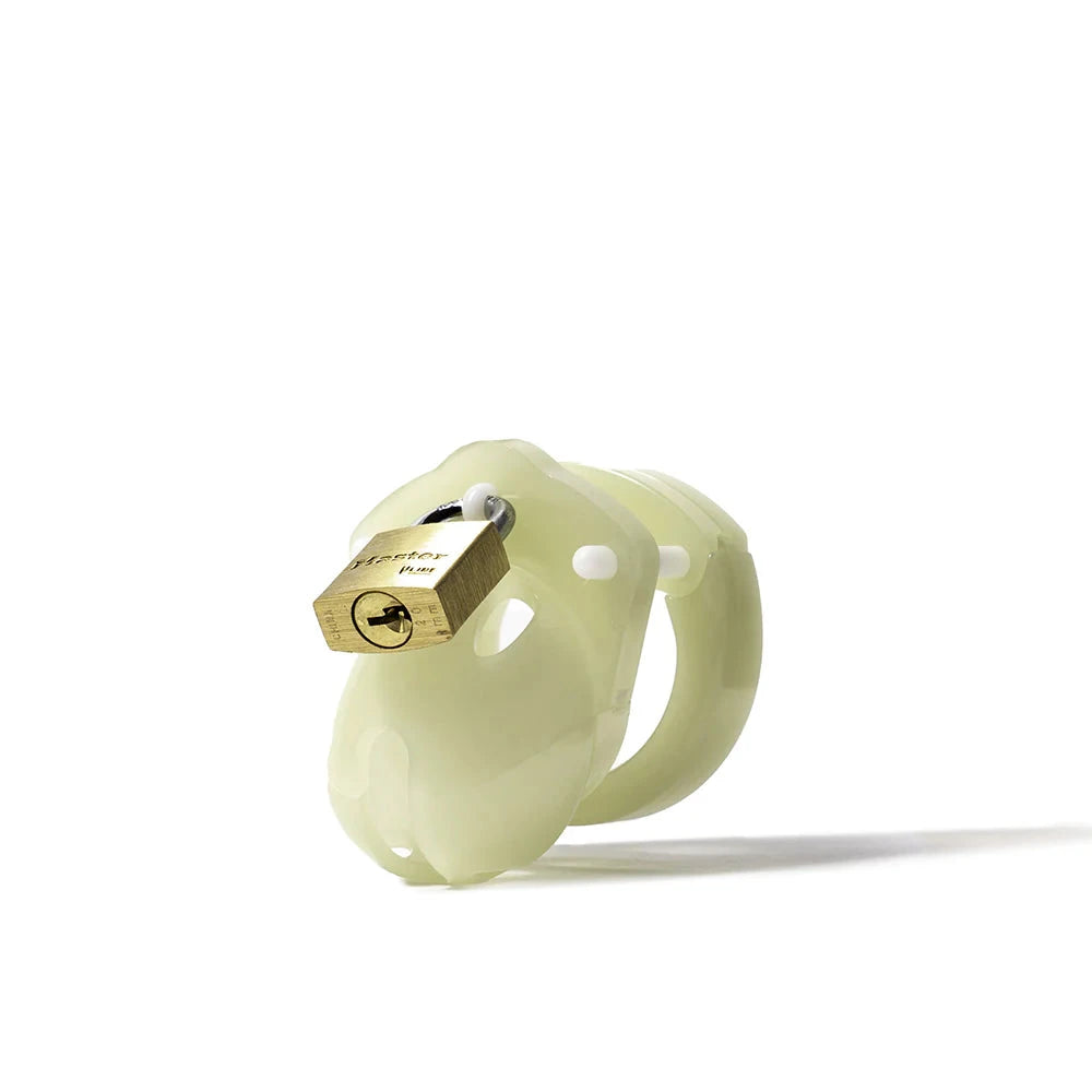 CB-X Glow-in-the-Dark Mini-Me Chastity Cage Kit by Bondage & Fetish Toys