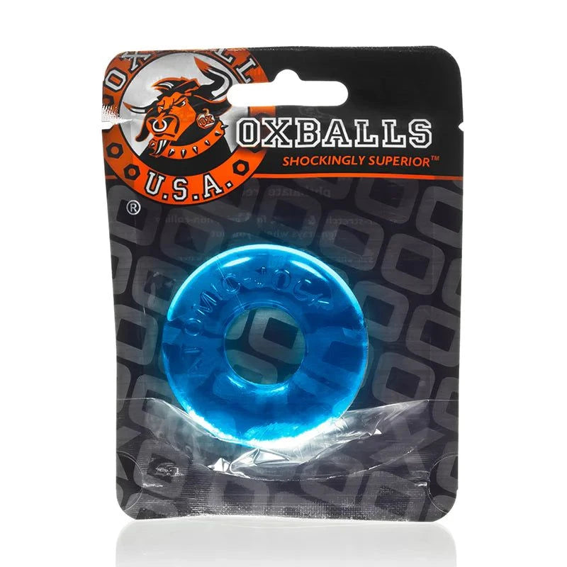 OxBalls Do-Nut- 2 Cockring Large in packaging, durable flexible TPR material.