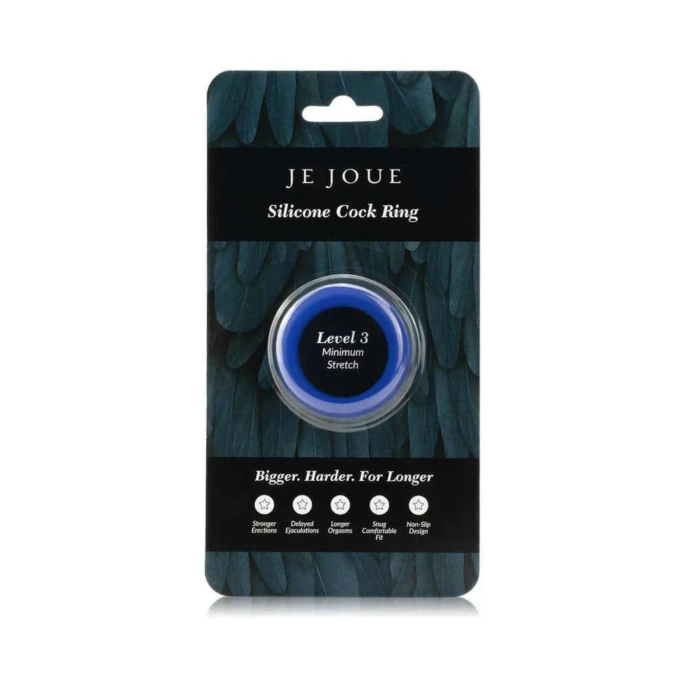 Je Joue Silicone Ring Minimum Stretch Blue by Cock & Balls