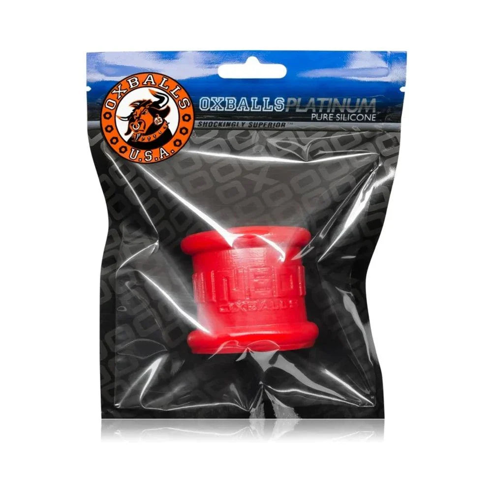 Oxballs Neo Tall Ballstretcher in packaging, premium silicone stretching device for comfort and fit.