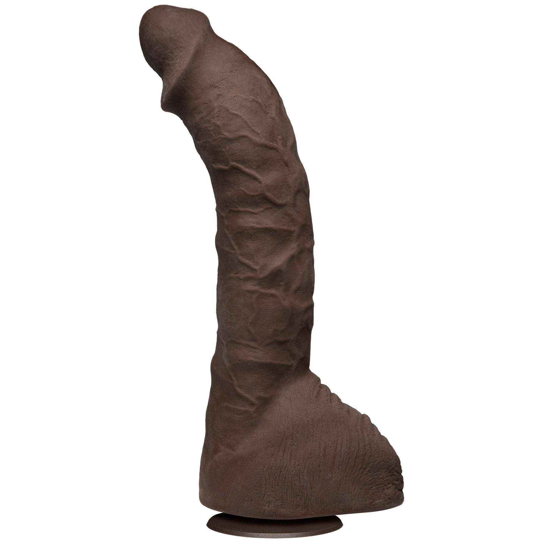 Prince Yahshua Ultraskyn 10.5 Inch Cock with realistic texture and Vac-U-Lock suction base.