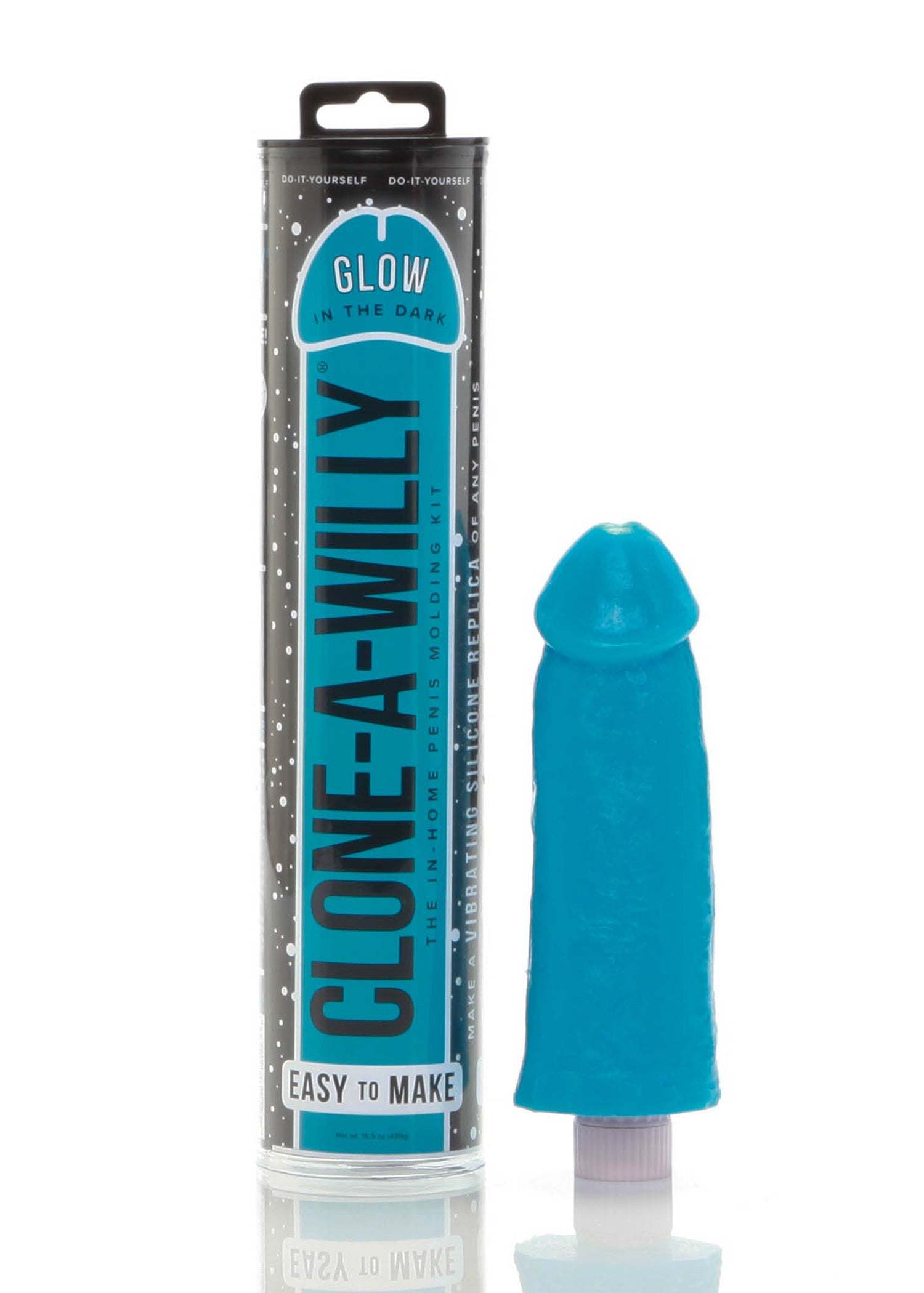Clone-a-Willy Kits for Custom Molded Replicas with Glow-in-the-Dark Silicone.