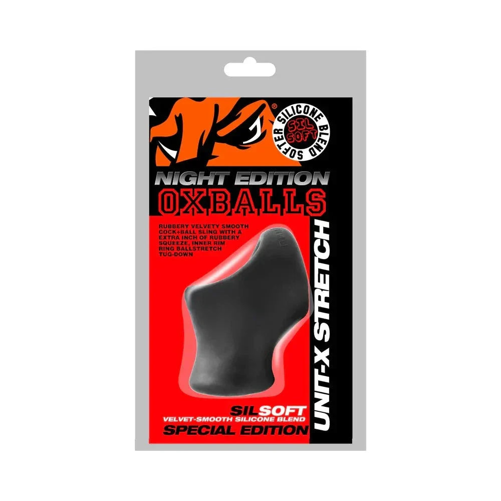 Oxballs Unit-X Stretch Tug-Down Ballstretch Cocksling Special Edition Night by Cock & Balls