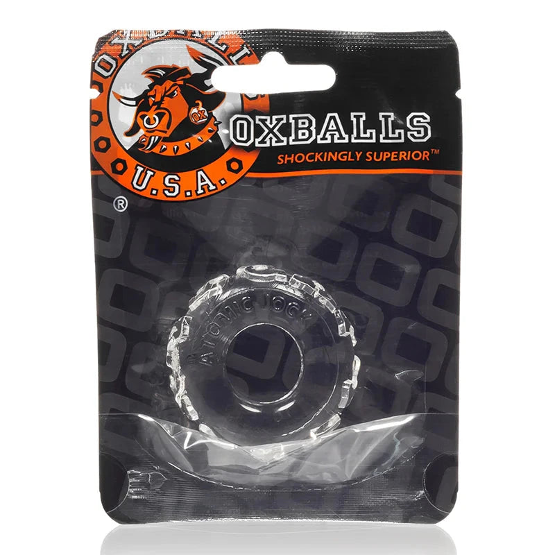 OxBalls Jelly Bean, Cockring, Clear by Cock & Balls