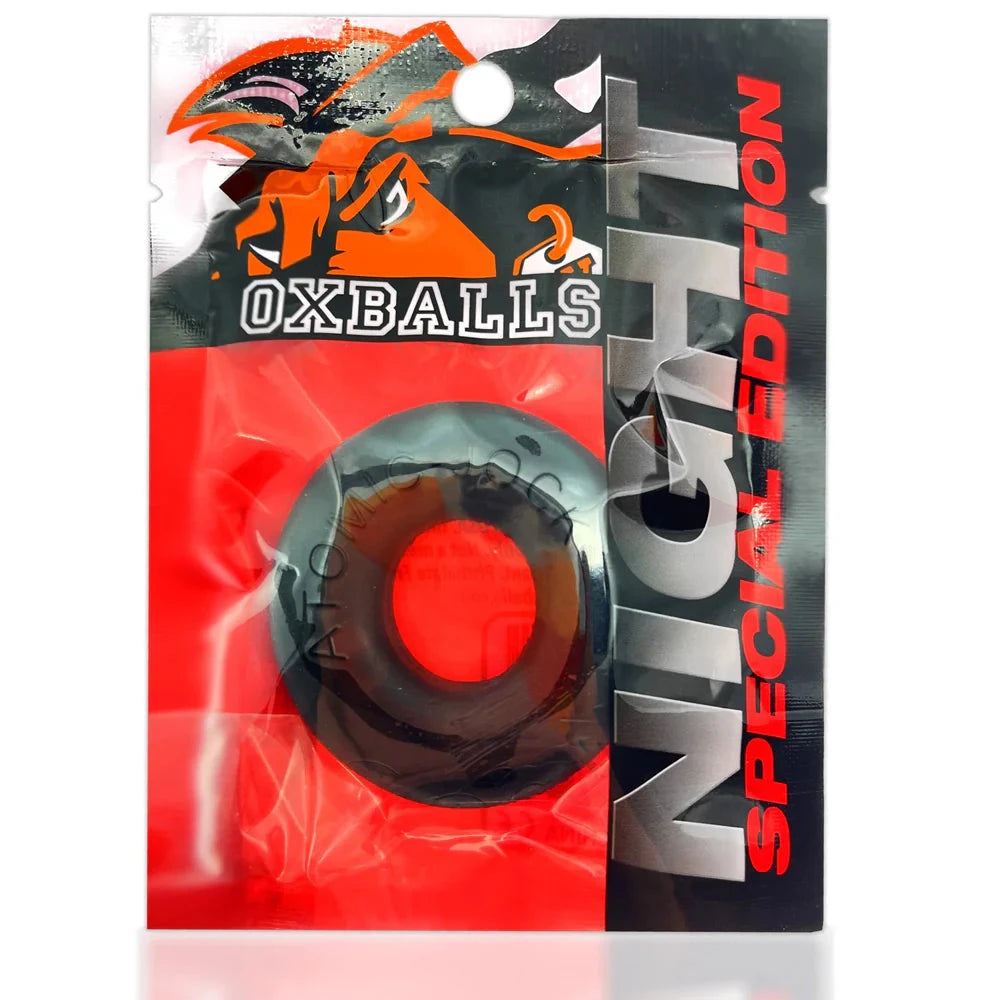 OxBalls Do-Nut-2 Cockring Plus+Silicone Special Edition Night by Cock & Balls