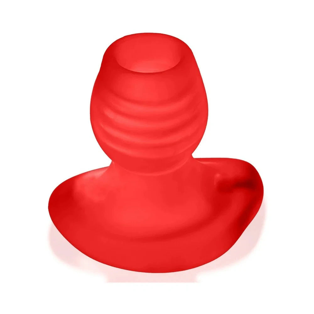 Oxballs Glowhole-2 Hollow Buttplug With LED Insert Large Red Morph by Anal Toys & Stimulators