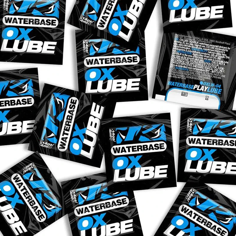 Oxballs LIQUISLIK Waterbase OXLube Singlet 50/Bag by Lubricants, Creams & Glides