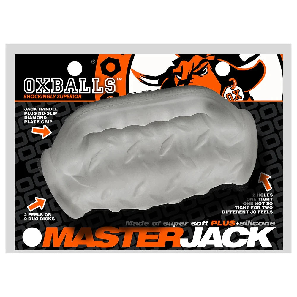 OxBalls Masterjack Double Penetration Jo Clear Ice by Cock & Balls