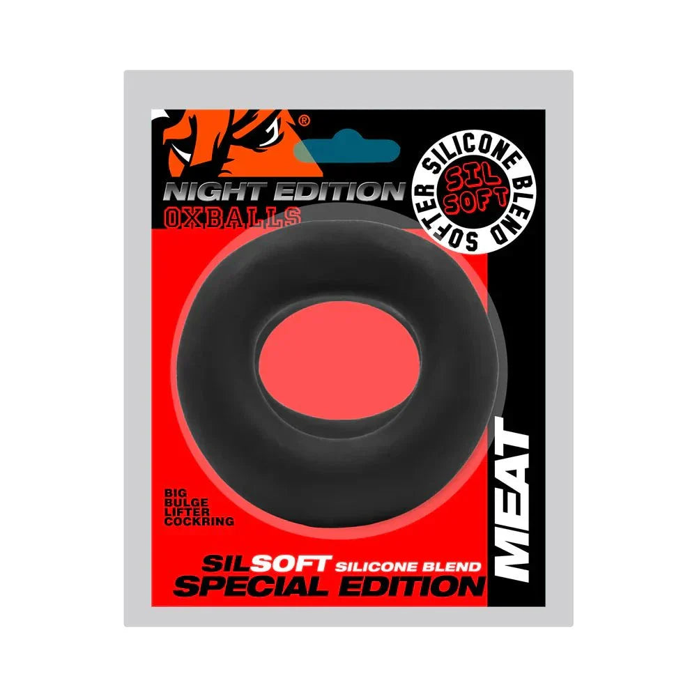 Oxballs Meat Big Bulge Lifter Cockring Special Edition Night by Cock & Balls