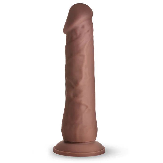 Easy Riders 7-inch realistic silicone dildo with textured shaft, suction cup base, and comfortable grip.