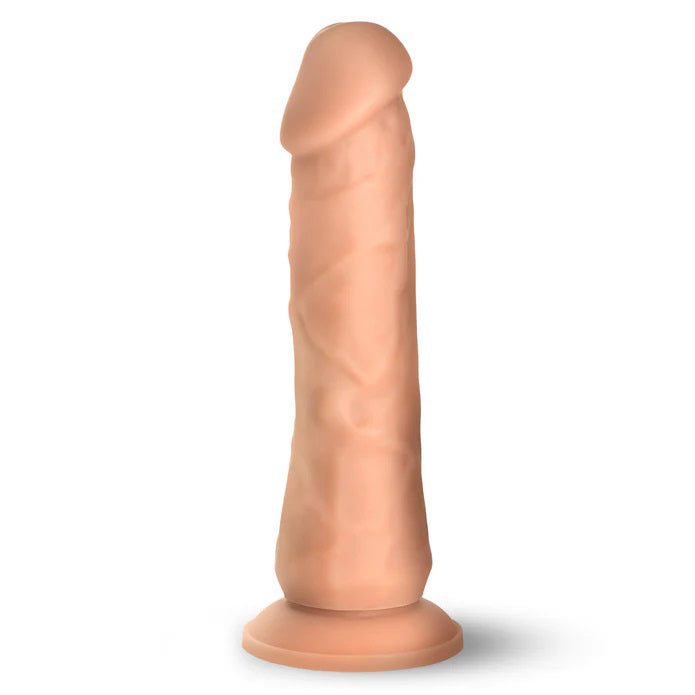 Easy Riders 7 inch realistic silicone dildo with balls and suction cup base