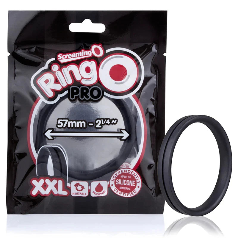 Screaming O RingO Pro XXL Black by Cock & Balls