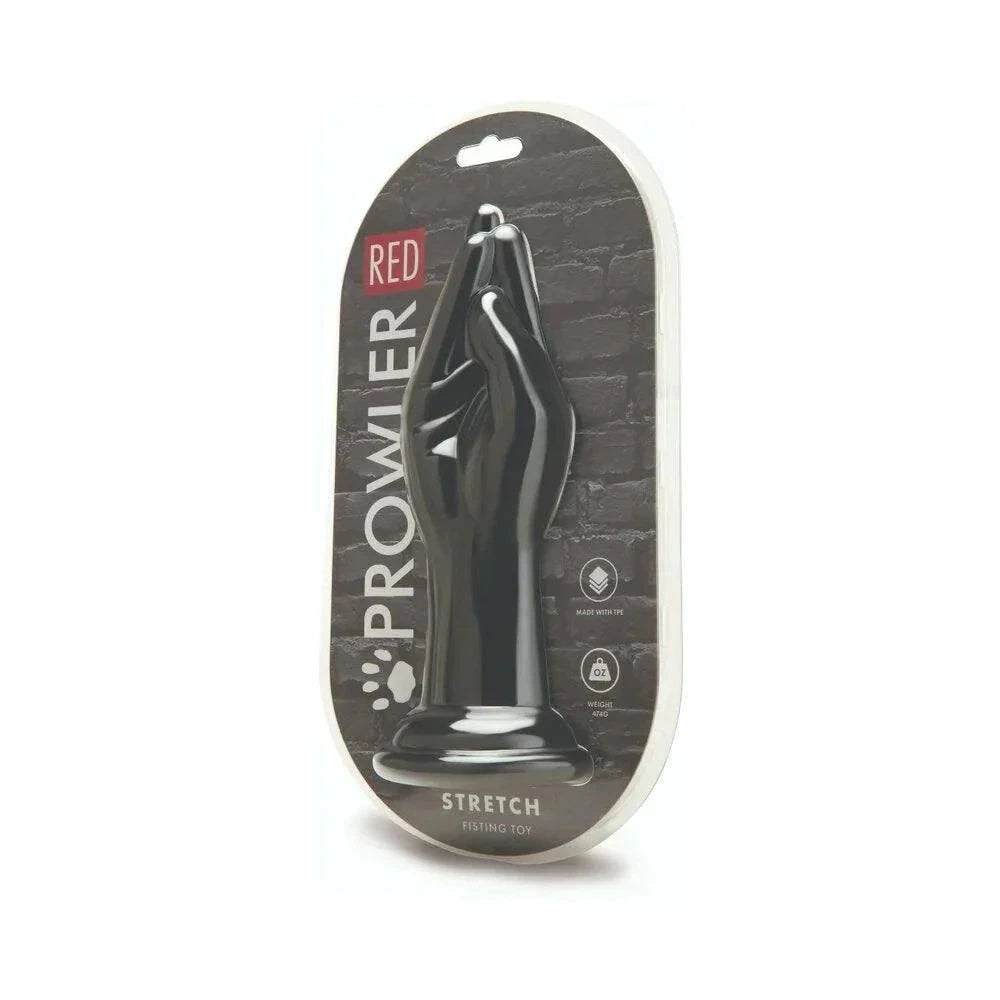 Prowler RED Stretch Fisting Dildo Black by Anal Toys & Stimulators