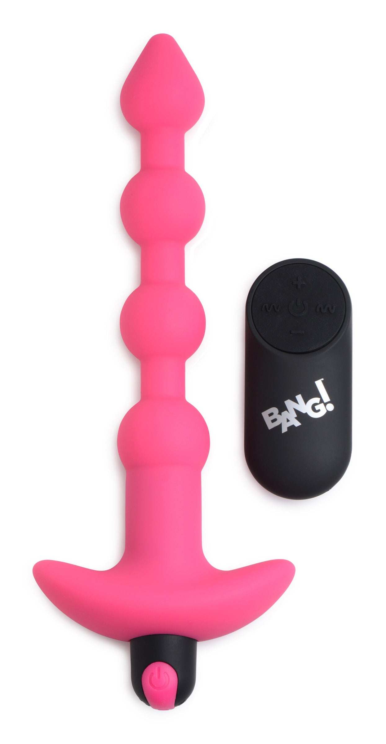 Bang - Vibrating Silicone Anal Beads with Remote Control by Anal Toys & Stimulators