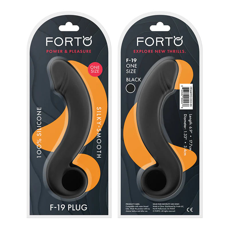 Forto F-19 Silicone Anal Plug – High-Quality, Comfortable, and Durable Design by Anal Toys & Stimulators