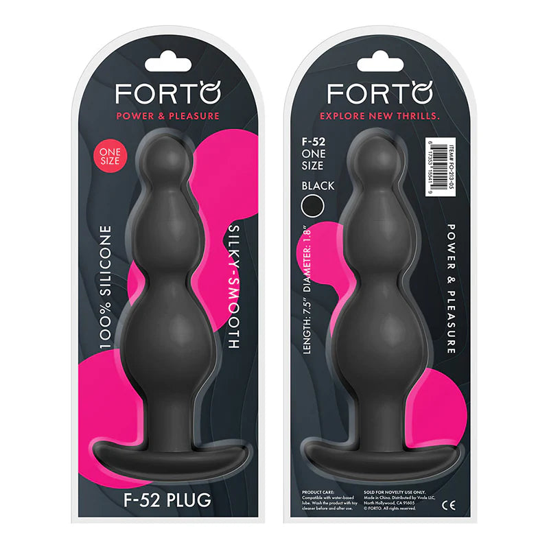 Forto F-52 Cone Beads Silicone Anal Plug by Anal Toys & Stimulators
