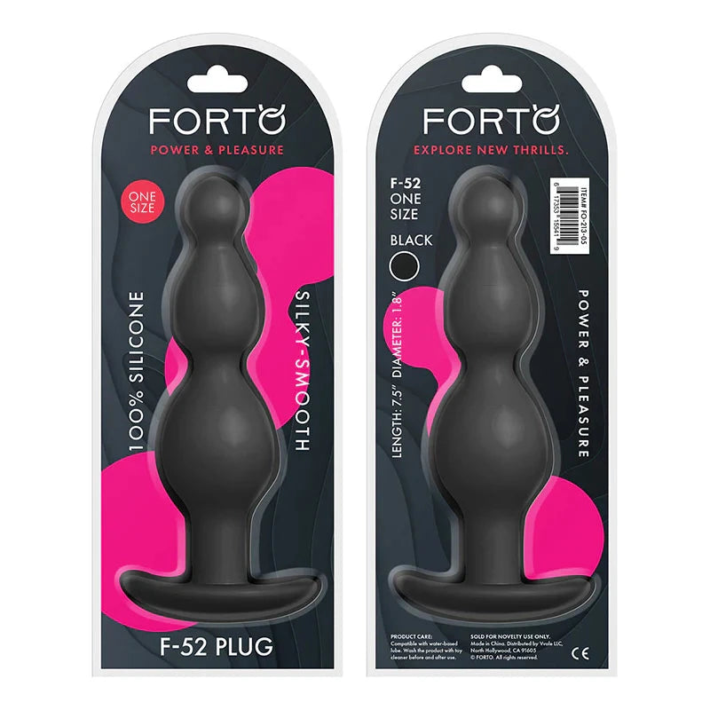 Forto F-52 Cone Beads Silicone Anal Plug by Anal Toys & Stimulators