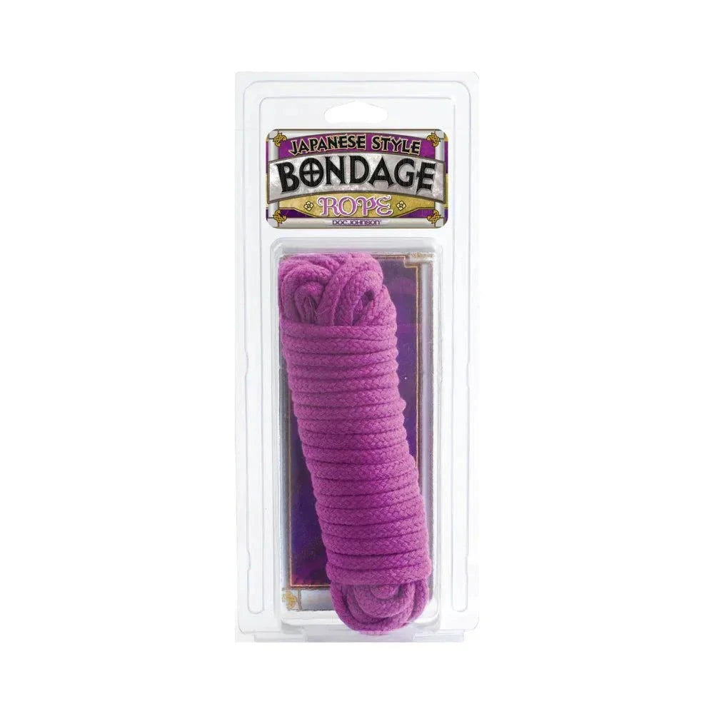 Bondage Rope Cotton (Purple) by Bondage & Fetish Toys
