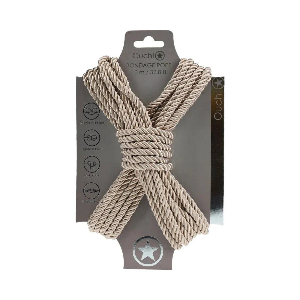 Bondage Rope 10 m Nylon - Durable and versatile for bondage play.