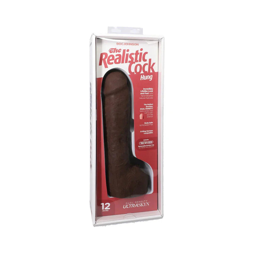 The Realistic Cock Hung ULTRASKYN Vac-U-Lock Dildo