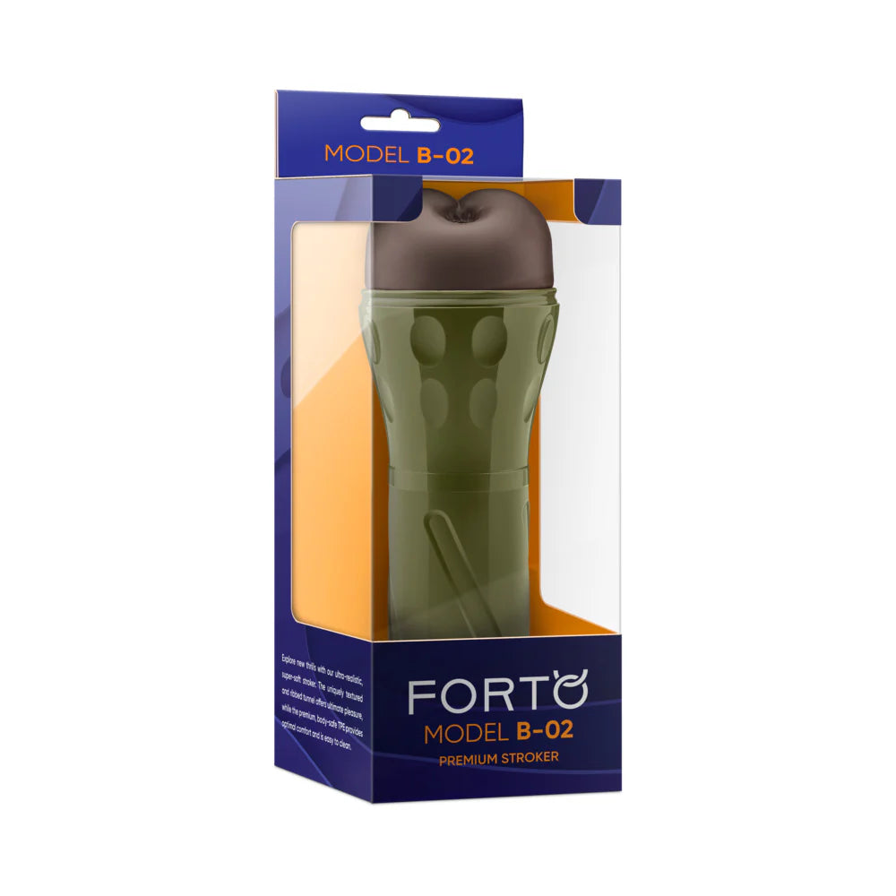 Forto Model B-02 Stroker Premium Edition with Enhanced Grip and Durable Design by Masturbators and Strokers