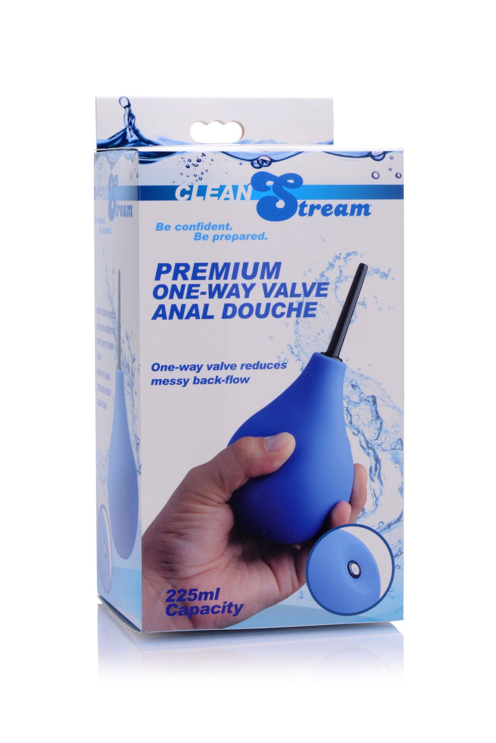 Premium One- Way Valve Anal Douche by Sexual Wellness