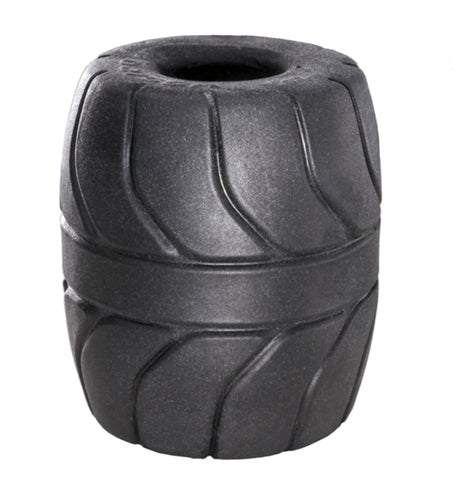 Silaskin 2-inch black ball stretcher with textured design for comfortable fit and stretch