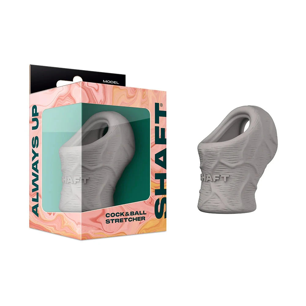 Shaft Model P: Cock & Ball Stretcher Grey by Cock & Balls