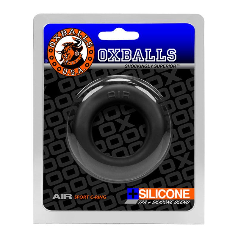 OxBalls AIR airflow cockring, BLACK ICE by Cock & Balls