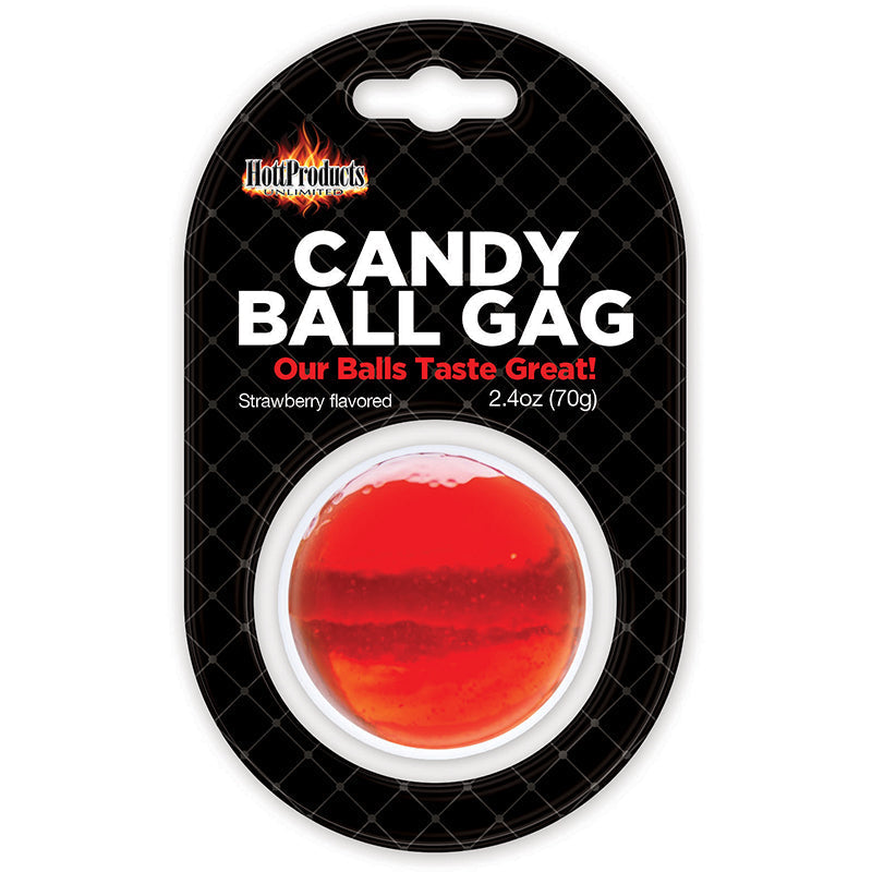 Candy Ball Gag Strawberry by Bondage & Fetish Toys
