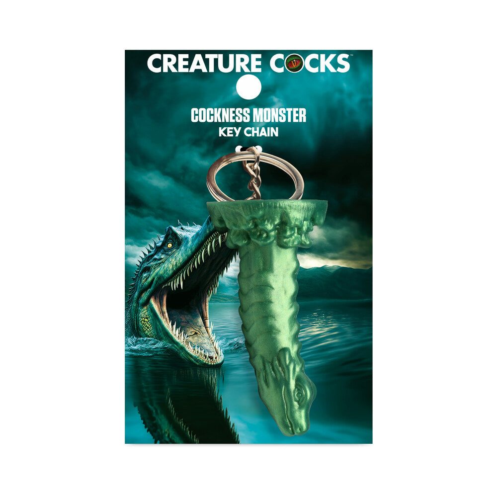 Creature Cocks Cockness Monster Silicone Keychain by Accessories