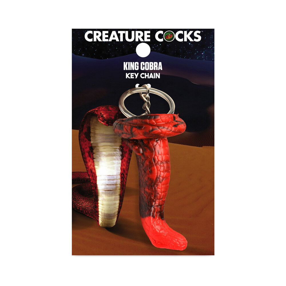 Creature Cocks King Cobra Silicone Keychain by Accessories