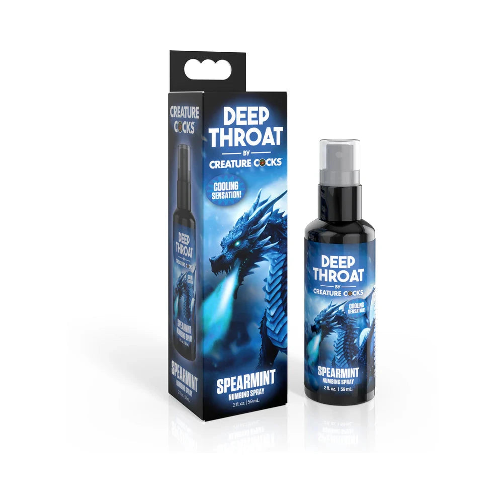 Creature Cocks Throat Numbing Spray Spearmint 1 oz. by Accessories