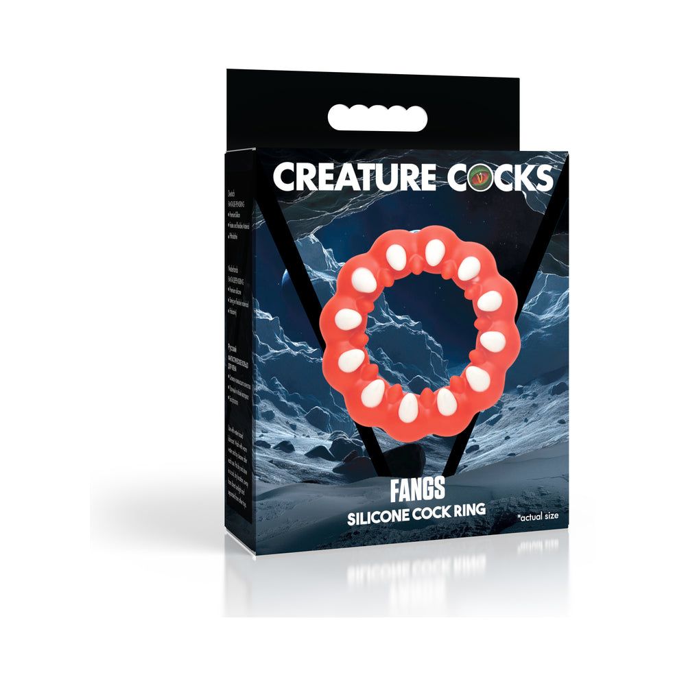 Creature Cocks Fangs Silicone Cock Ring by Cock & Balls