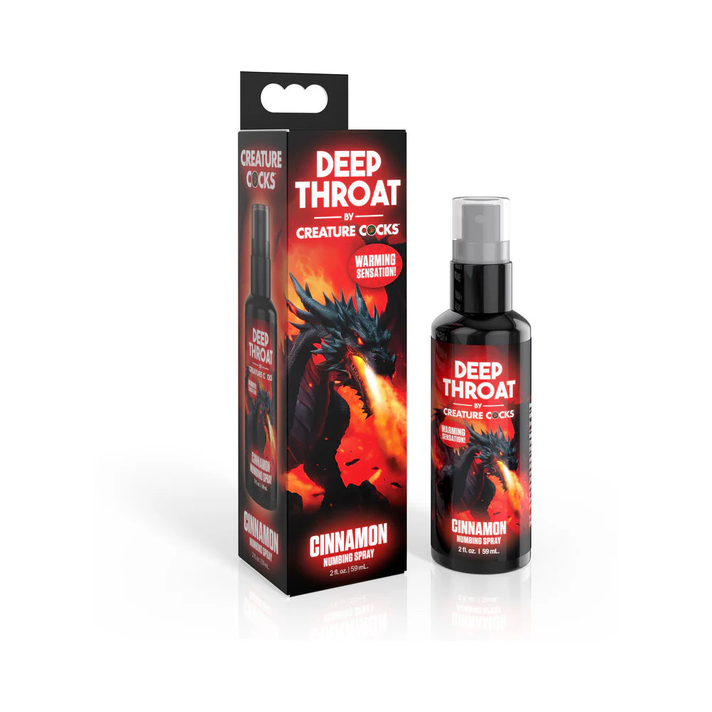 Creature Cocks Throat Numbing Spray Cinnamon 1 oz. by Anal Toys & Stimulators