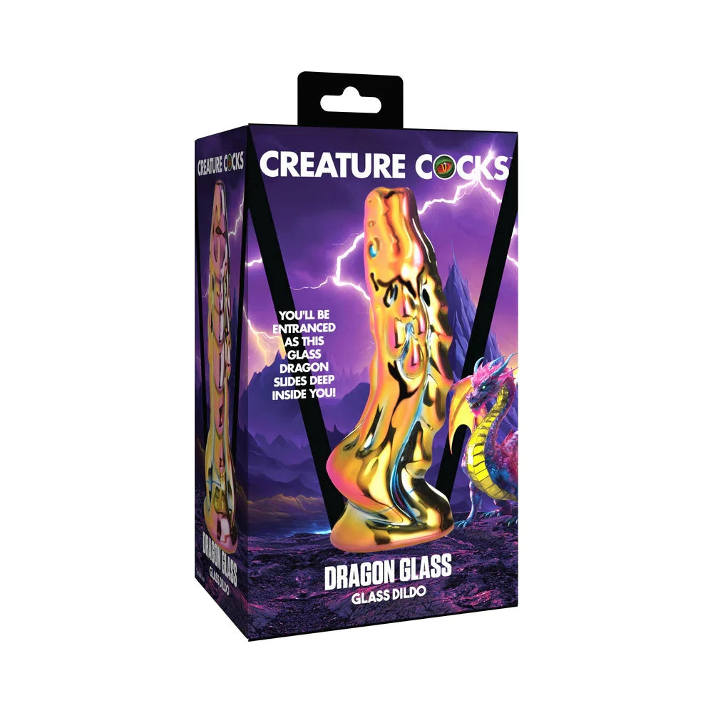 Creature Cocks Dragon Glass Glass Dildo by Anal Toys & Stimulators