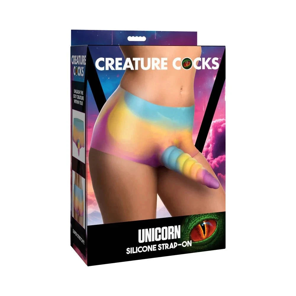 Creature Cocks Unicorn Silicone Strap-On by Anal Toys & Stimulators