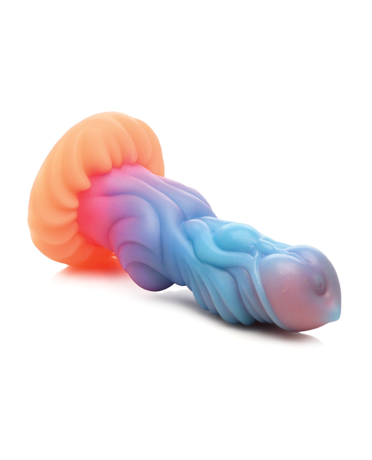 Creature Cocks Alien Invader Alien Glow-in-the-Dark Silicone Dildo by Anal Toys & Stimulators