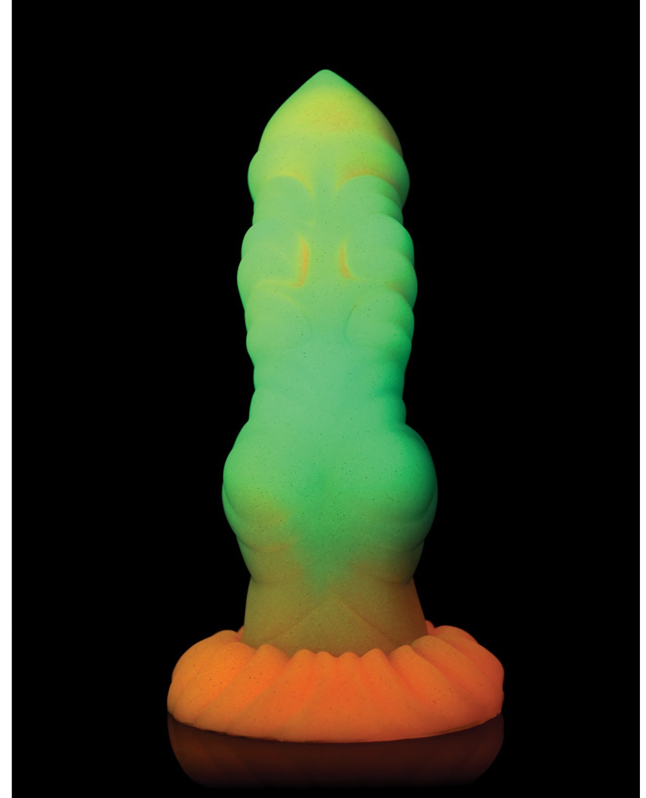 Creature Cocks Alien Invader Alien Glow-in-the-Dark Silicone Dildo by Anal Toys & Stimulators
