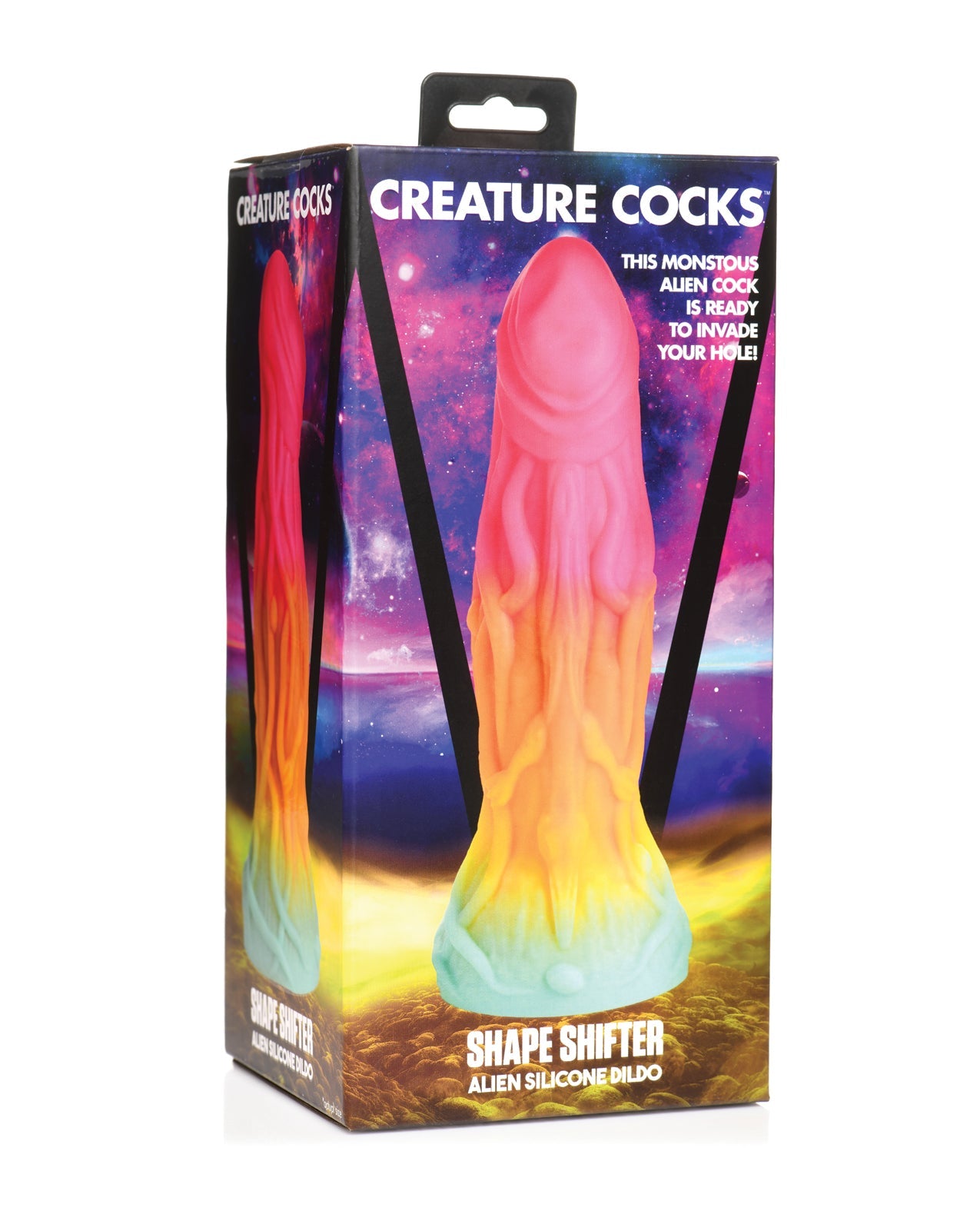 Creature Cocks Shape Shifter Alien Silicone Dildo - Multi Color by Anal Toys & Stimulators