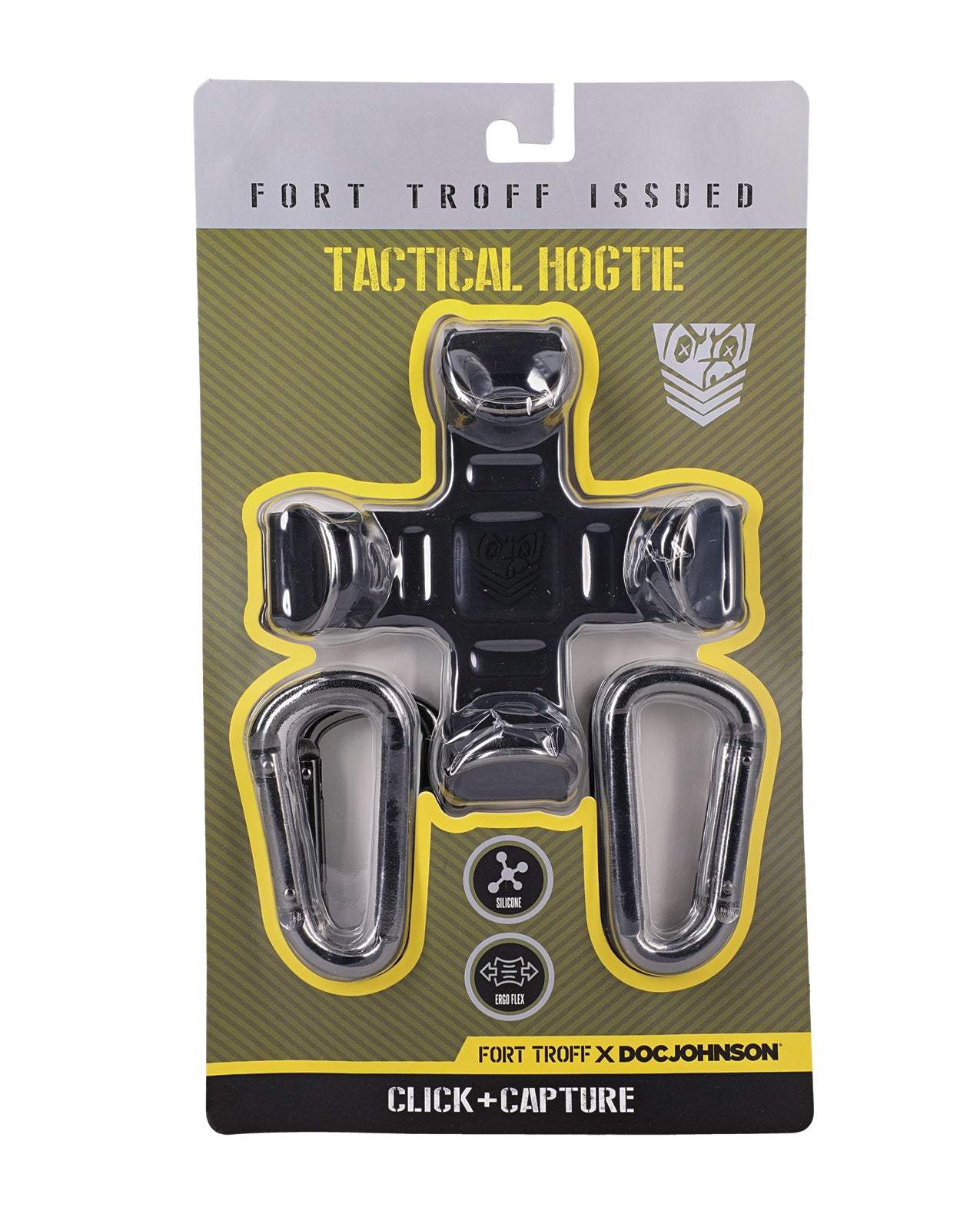 Fort Troff Tactical Hogtie - Black by Bondage & Fetish Toys